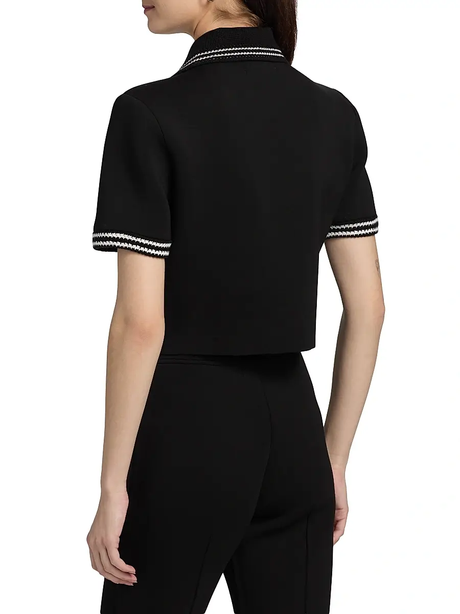 dh New York Women's Adeline Knit Bowling-Style Top | Thumbnail 5 dh New York Women's Adeline Knit Bowling-Style Top | Thumbnail 5