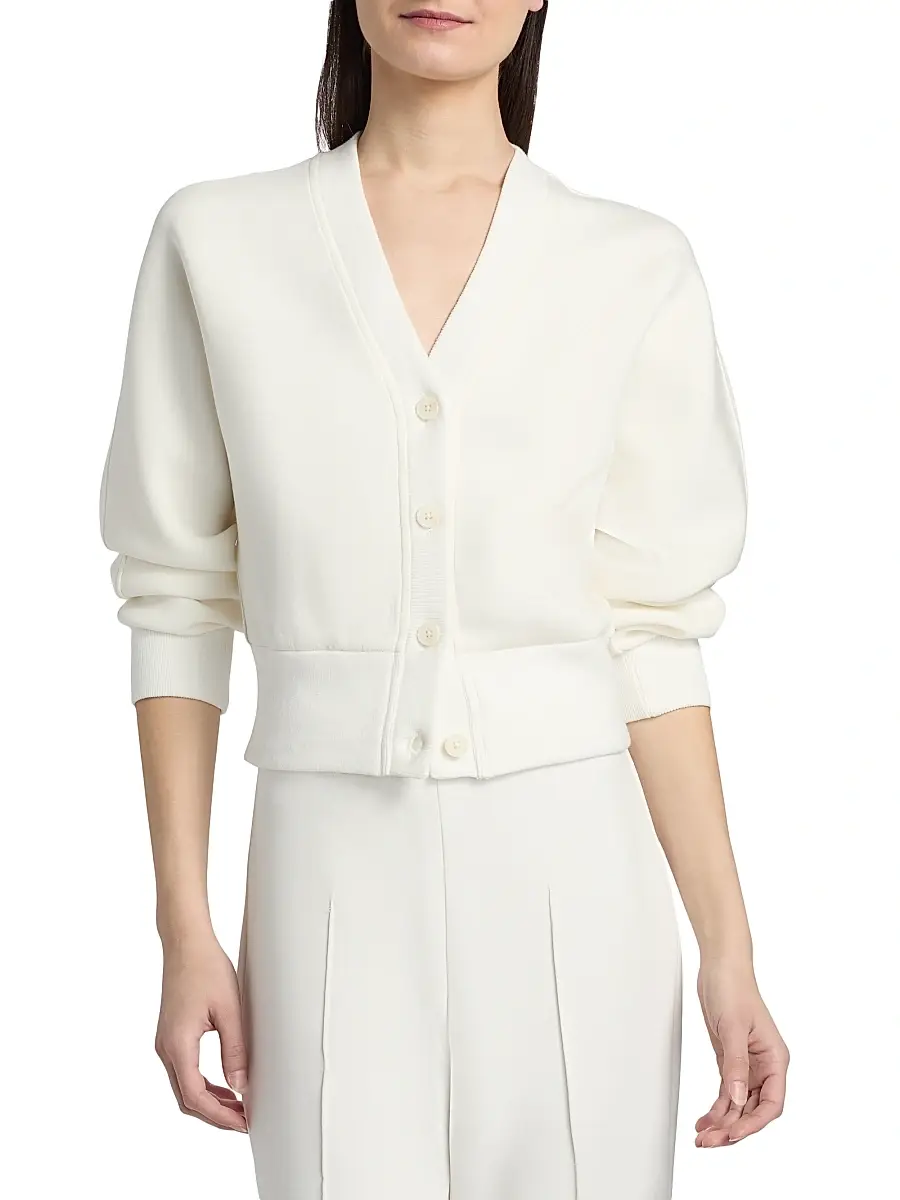 dh New York Women's Caitlin V-Neck Cardigan | Thumbnail 3