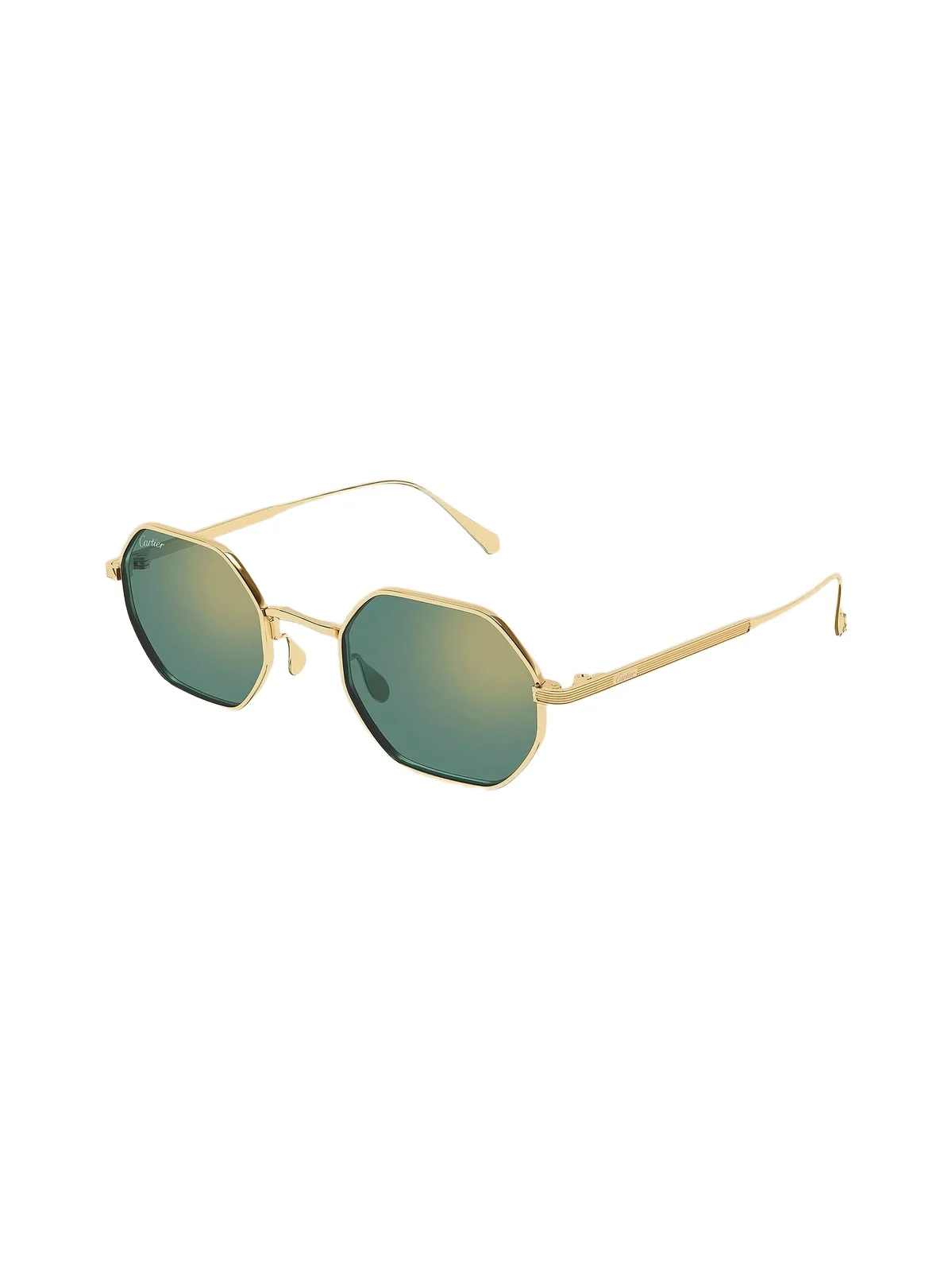 Men's C de 24K-Gold-Plated Titanium Geometrical Sunglasses Men's C de 24K-Gold-Plated Titanium Geometrical Sunglasses