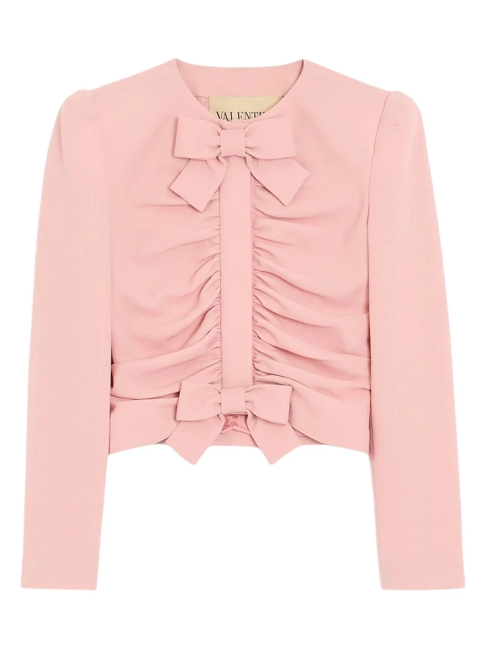 Women's Cropped Jacket in Crispy Light Wool Women's Cropped Jacket in Crispy Light Wool