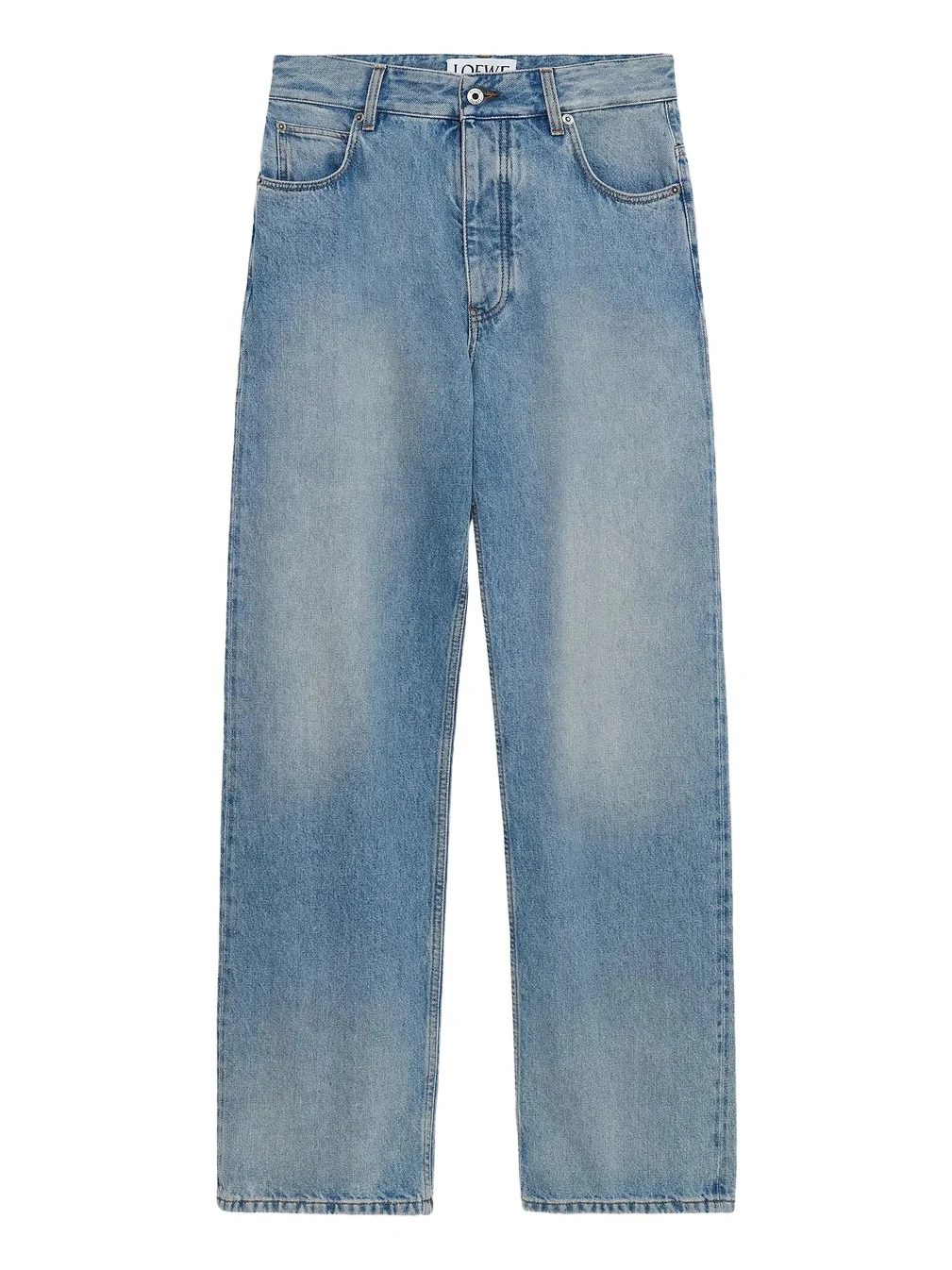 Men's Faded Straight Jeans Men's Faded Straight Jeans