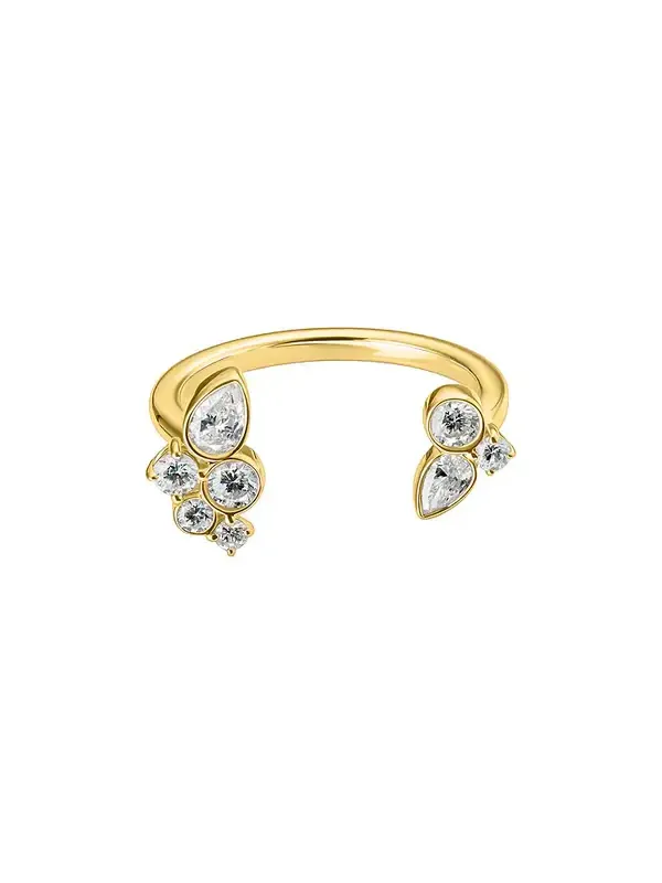 Bubbles Open Ring