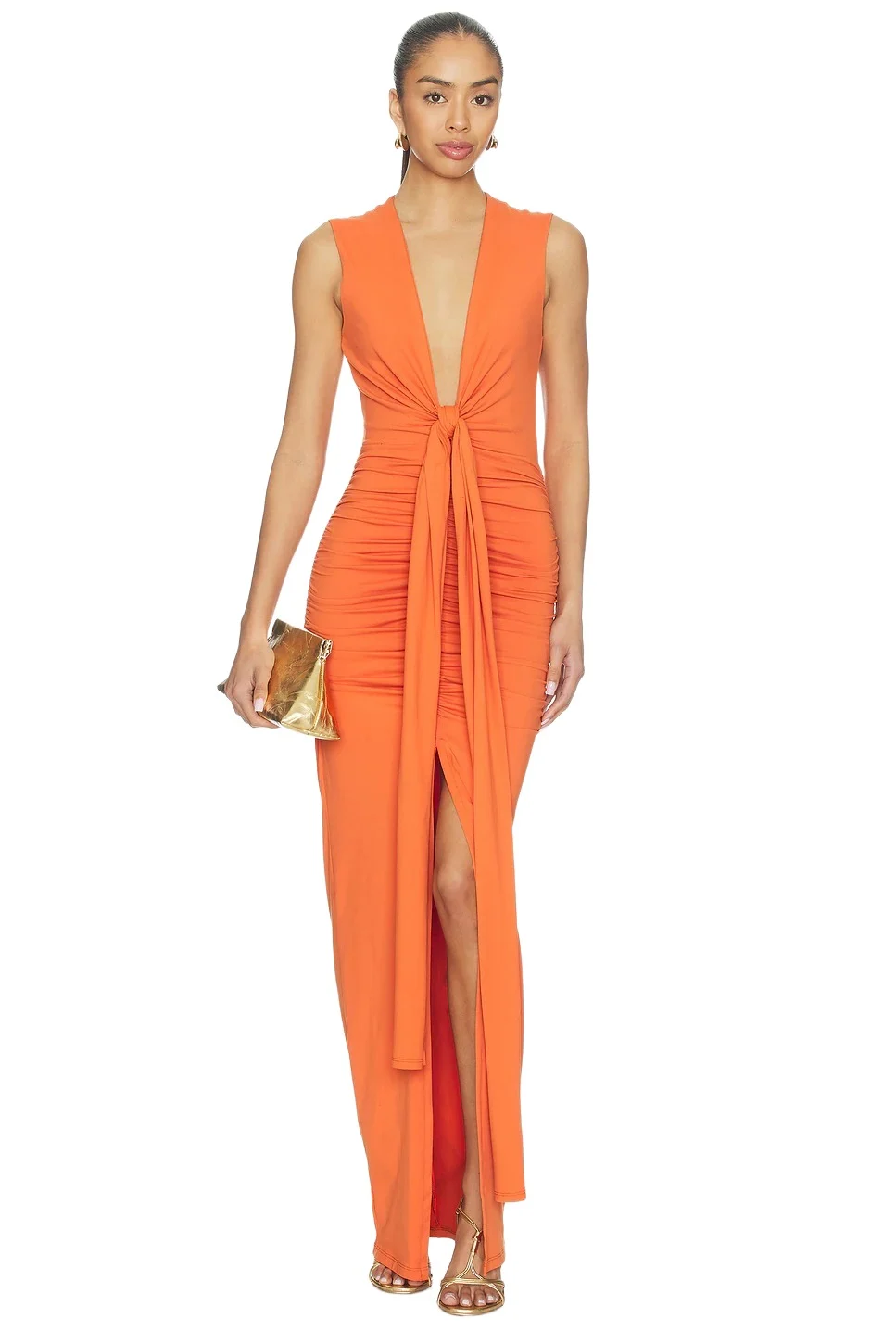 Tie Front Dress