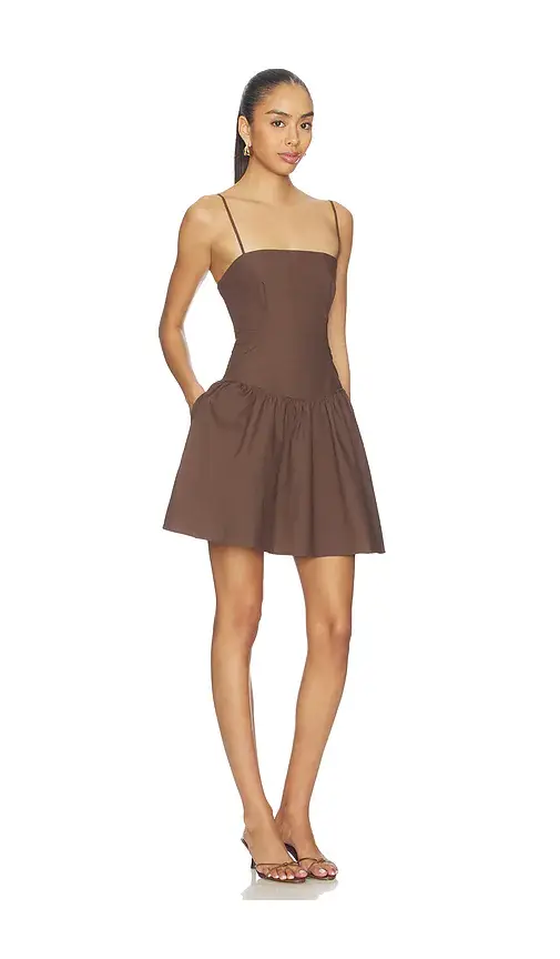 susana monaco x REVOLVE Poplin String Smocking Dress | Thumbnail 2 susana monaco x REVOLVE Poplin String Smocking Dress | Thumbnail 2