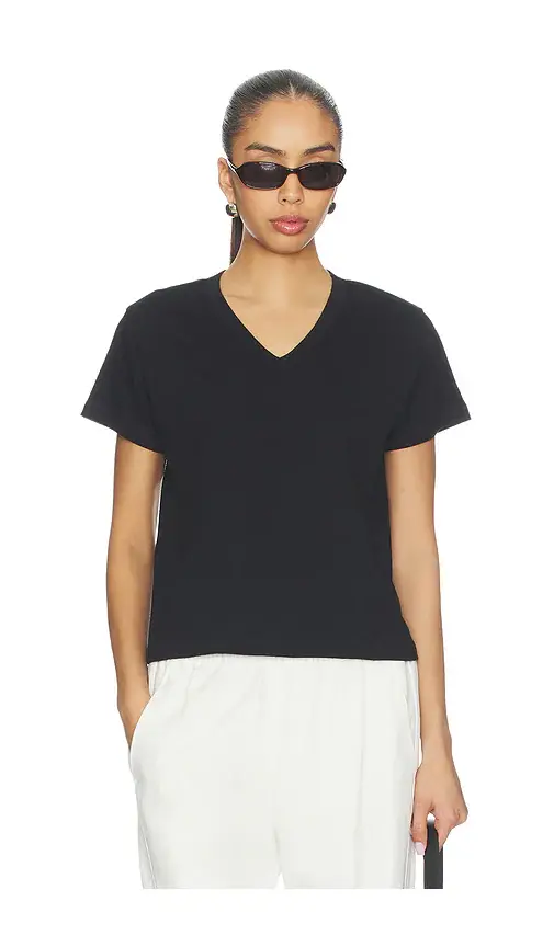 LESET Margo V Neck Tee