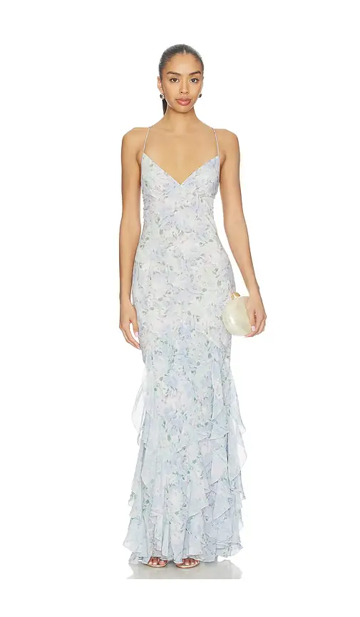 For Love & Lemons x REVOLVE Elea Maxi Dress