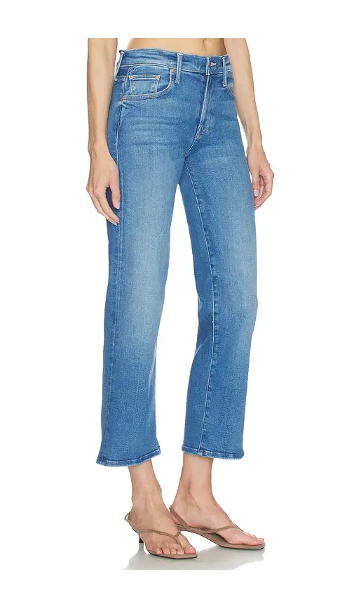 MOTHER Lil Petite Mid Rise Zip Rambler Ankle Jeans | Thumbnail 2 MOTHER Lil Petite Mid Rise Zip Rambler Ankle Jeans | Thumbnail 2