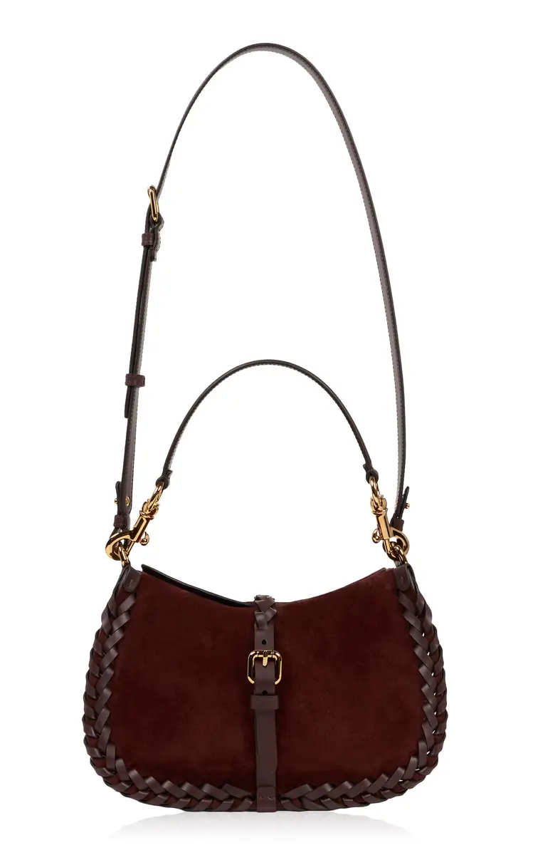Etro Medium Suede Crossbody Bag