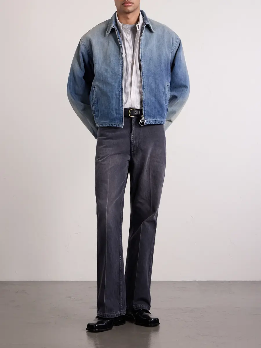 KAPITAL Hacksaw Drizzier 12oz Denim Jacket - Men | Thumbnail 2 KAPITAL Hacksaw Drizzier 12oz Denim Jacket - Men | Thumbnail 2