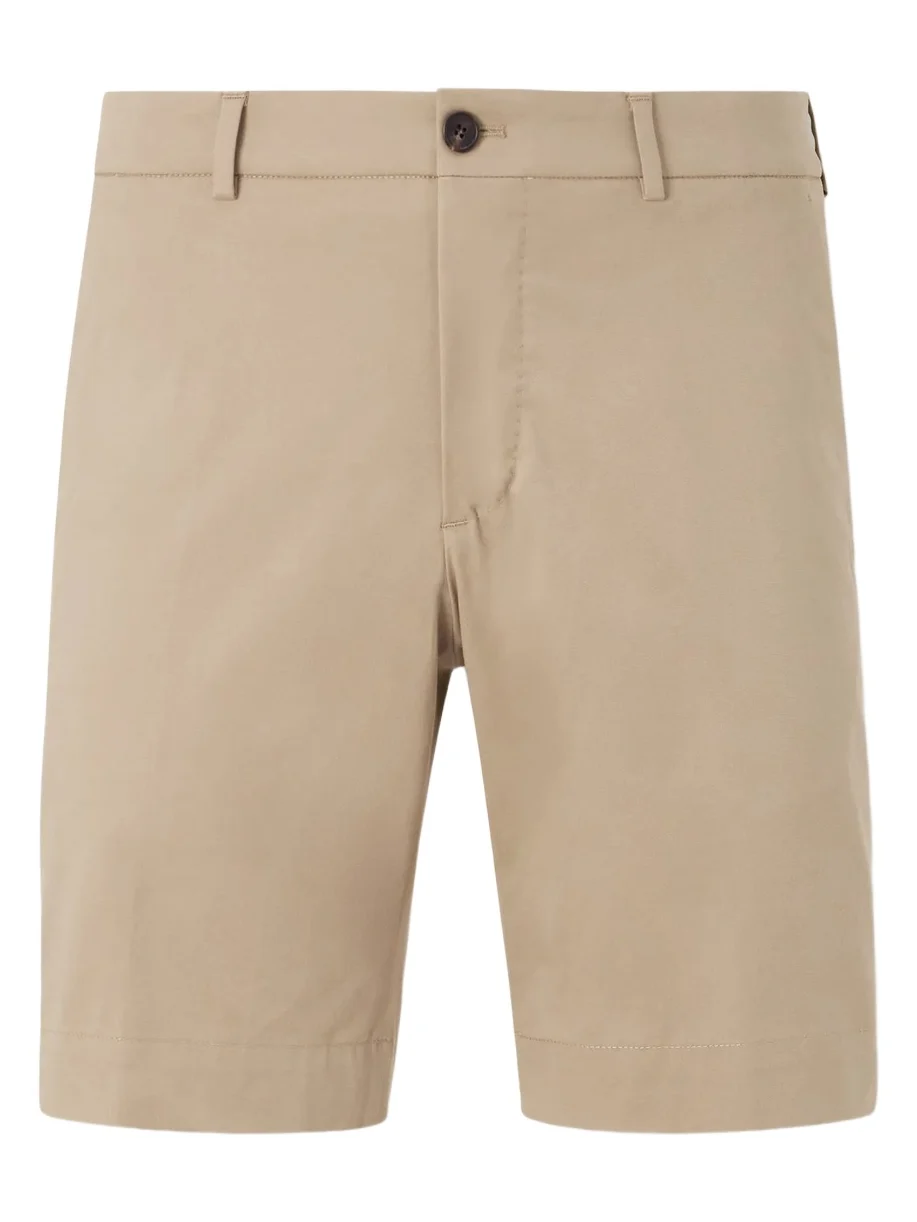 Slim-Fit Cotton-Blend Gabardine Chino Shorts - Men Slim-Fit Cotton-Blend Gabardine Chino Shorts - Men