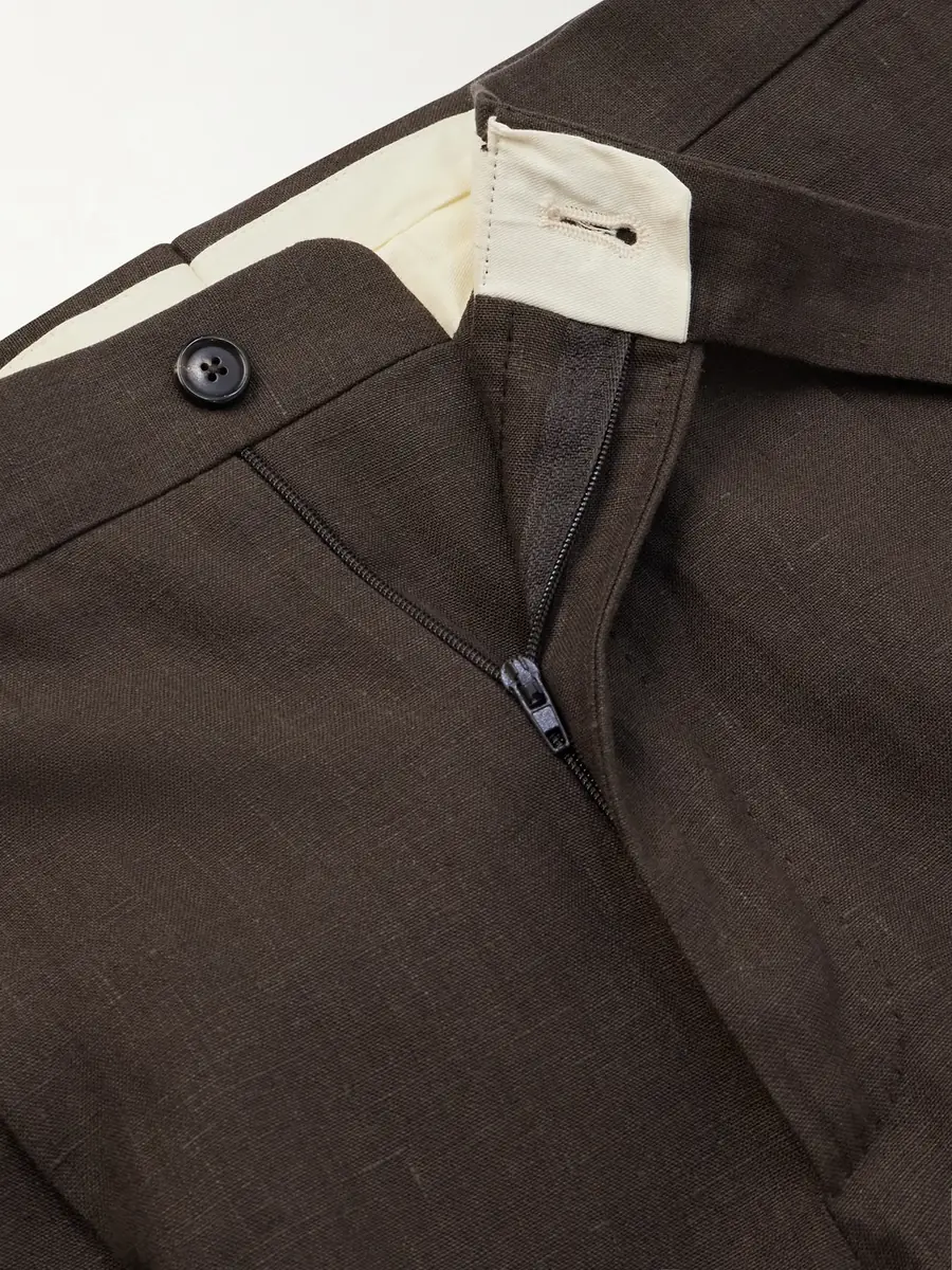 De Petrillo Straight-Leg Linen Shorts - Men | Thumbnail 6 De Petrillo Straight-Leg Linen Shorts - Men | Thumbnail 6
