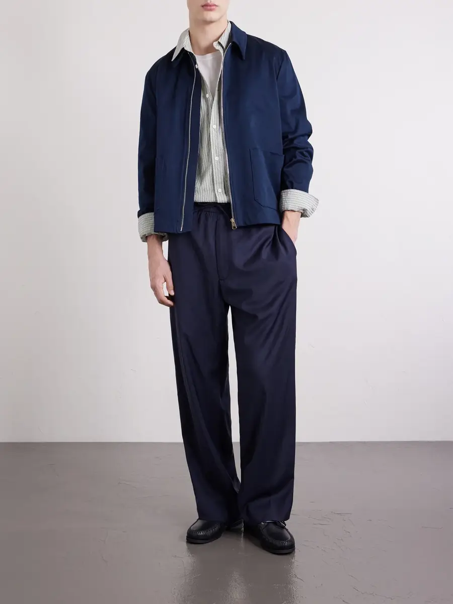 MR P. Striped Organic Cotton-Poplin Shirt - Men | Thumbnail 2 MR P. Striped Organic Cotton-Poplin Shirt - Men | Thumbnail 2