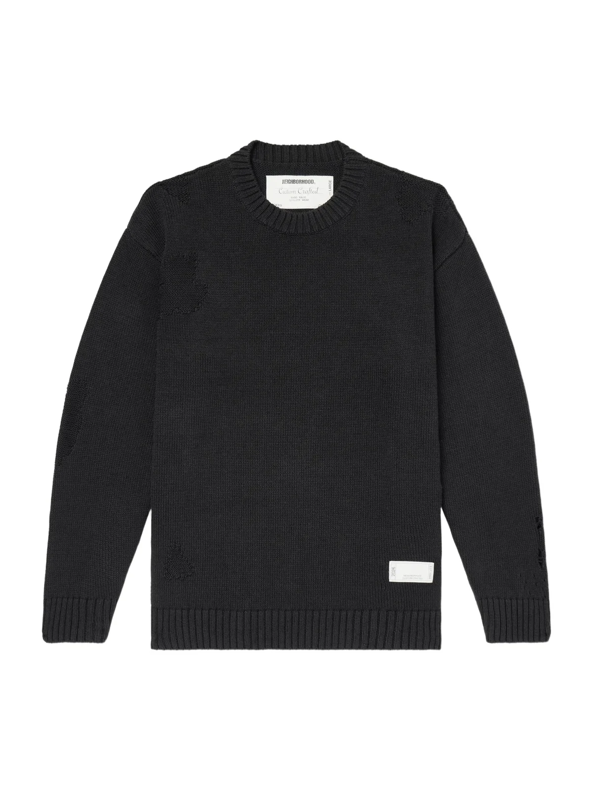 Savage Cotton Crewneck Sweater - Men Savage Cotton Crewneck Sweater - Men