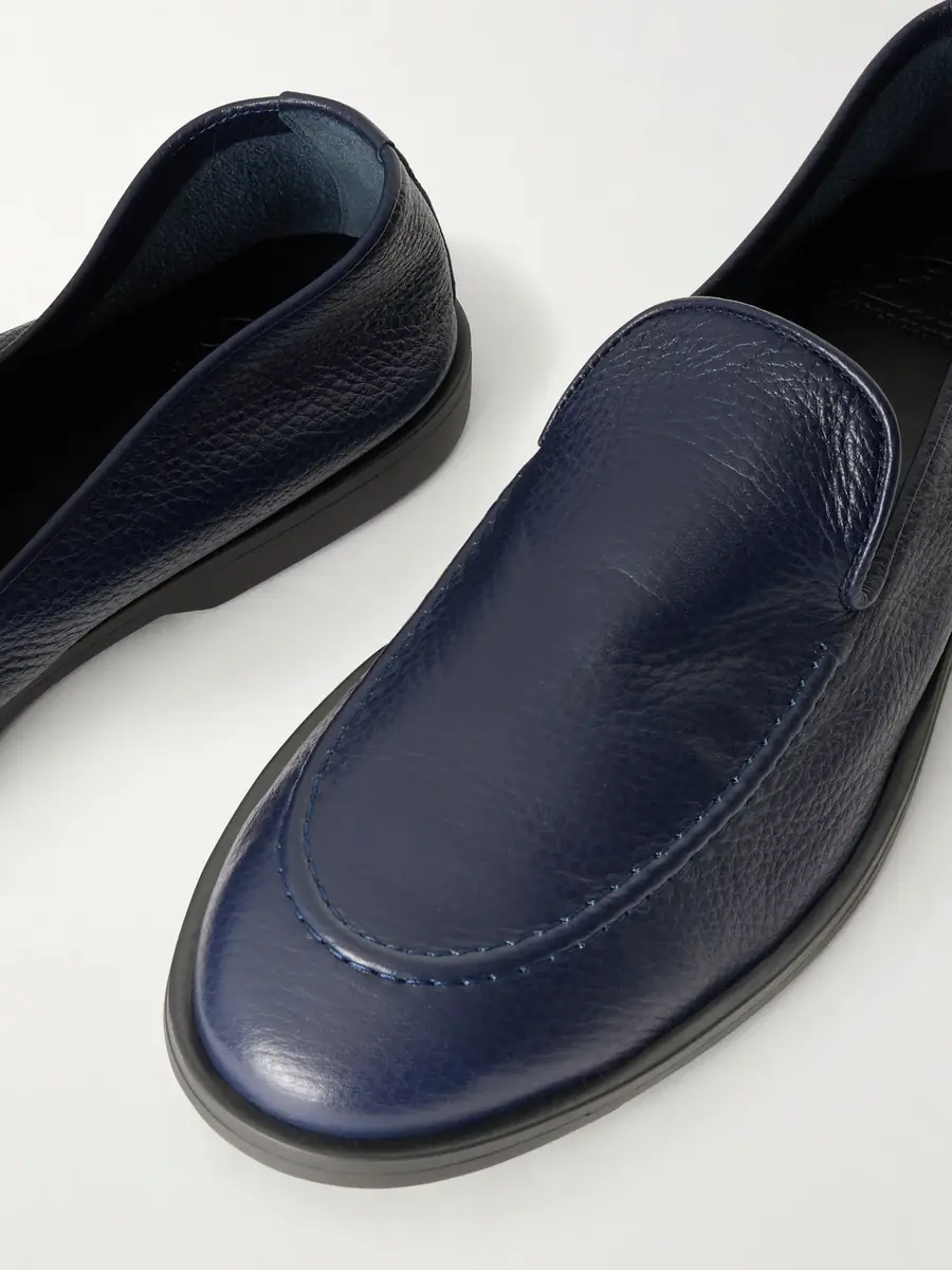 George Cleverley Cornwall Full-Grain Deerskin Loafers - Men | Thumbnail 5 George Cleverley Cornwall Full-Grain Deerskin Loafers - Men | Thumbnail 5