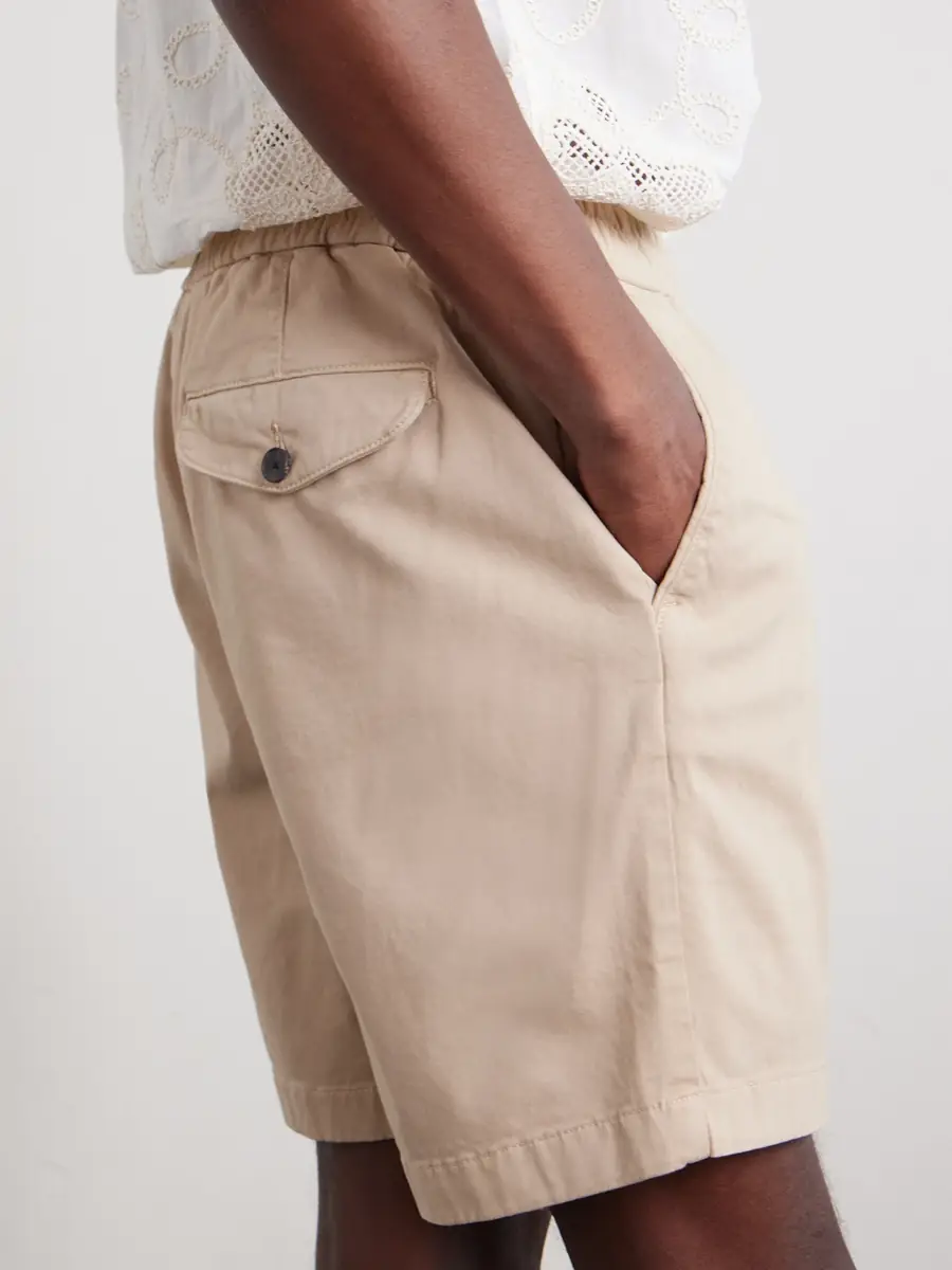 MR P. Straight-Leg Garment-Dyed Organic Cotton-Blend Twill Shorts - Men | Thumbnail 5 MR P. Straight-Leg Garment-Dyed Organic Cotton-Blend Twill Shorts - Men | Thumbnail 5