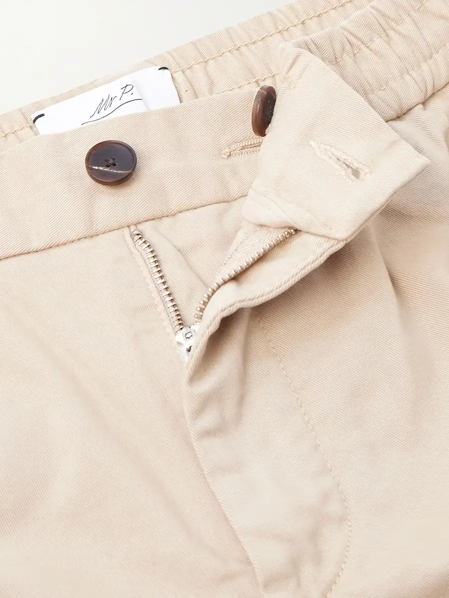 MR P. Straight-Leg Garment-Dyed Organic Cotton-Blend Twill Shorts - Men | Thumbnail 6 MR P. Straight-Leg Garment-Dyed Organic Cotton-Blend Twill Shorts - Men | Thumbnail 6