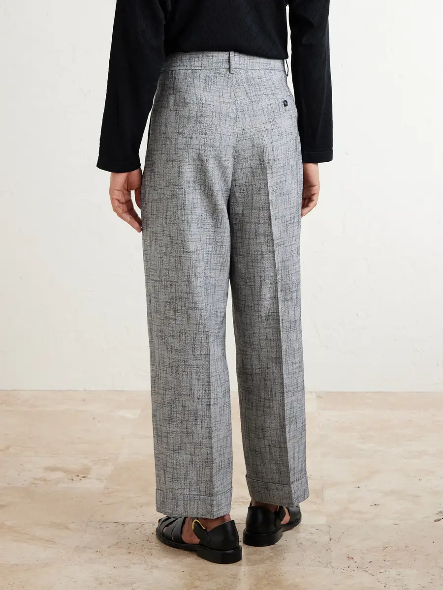 BODE Static Weave McNab Straight-Leg Woven Trousers - Men | Thumbnail 4 BODE Static Weave McNab Straight-Leg Woven Trousers - Men | Thumbnail 4