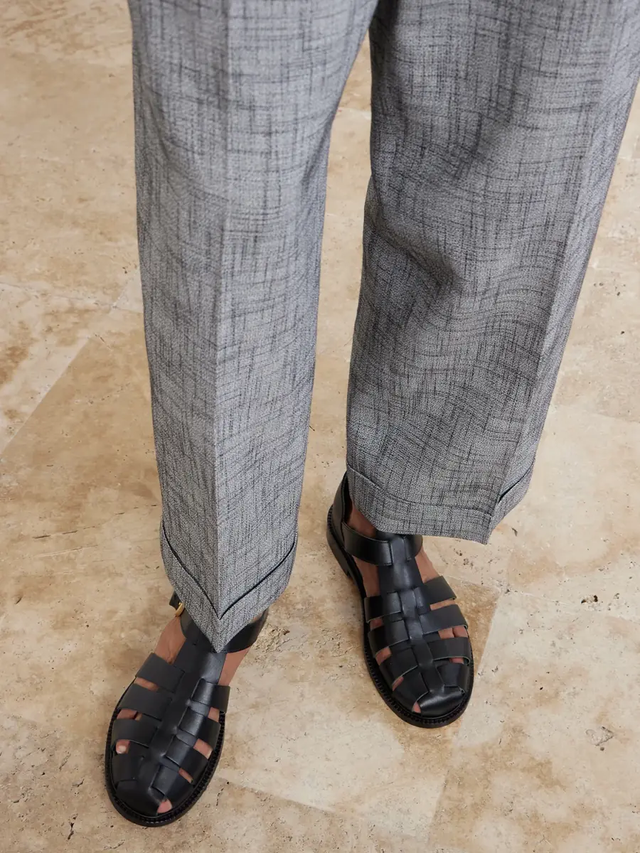 BODE Static Weave McNab Straight-Leg Woven Trousers - Men | Thumbnail 5 BODE Static Weave McNab Straight-Leg Woven Trousers - Men | Thumbnail 5