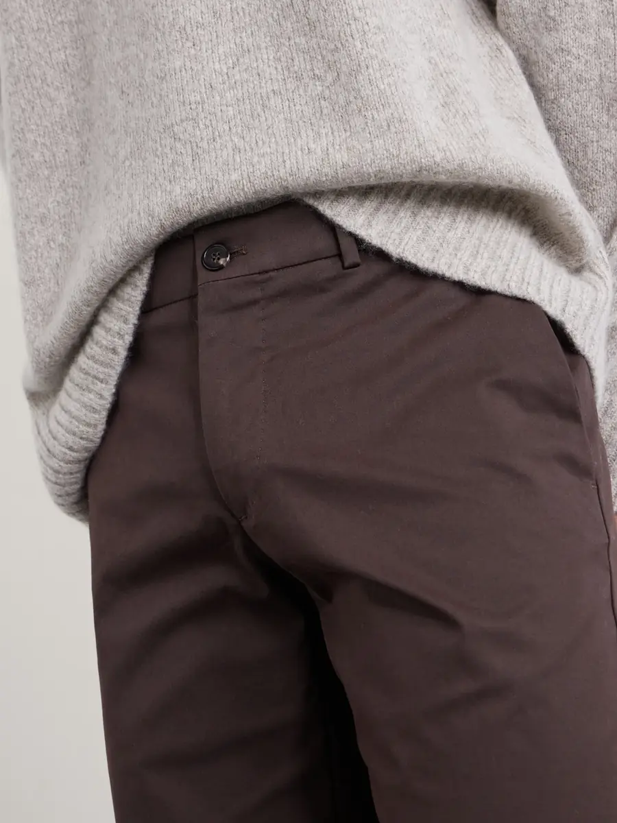 Slowear Slim-Fit Cotton-Blend Gabardine Chino Shorts - Men | Thumbnail 5 Slowear Slim-Fit Cotton-Blend Gabardine Chino Shorts - Men | Thumbnail 5