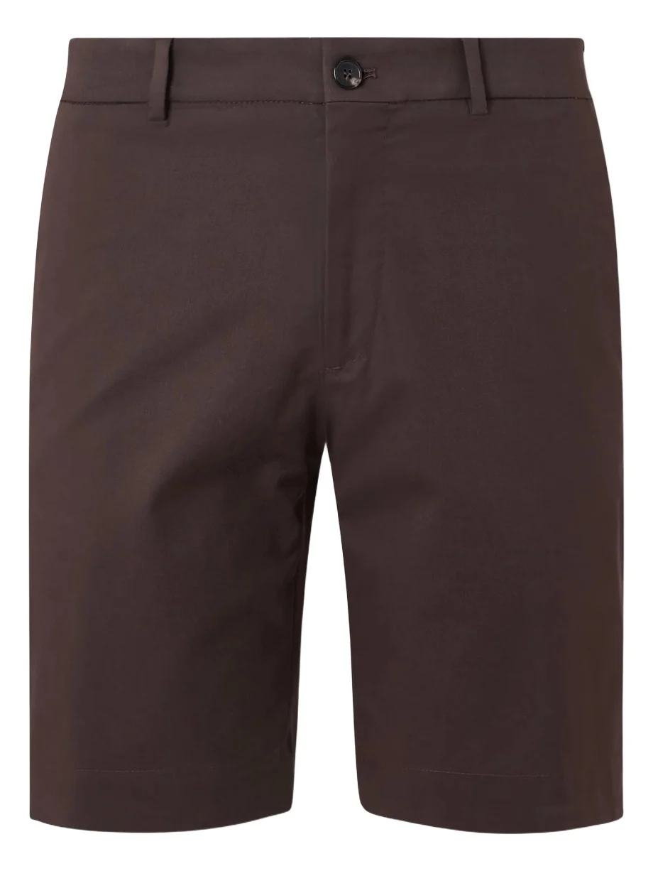 Slim-Fit Cotton-Blend Gabardine Chino Shorts - Men Slim-Fit Cotton-Blend Gabardine Chino Shorts - Men