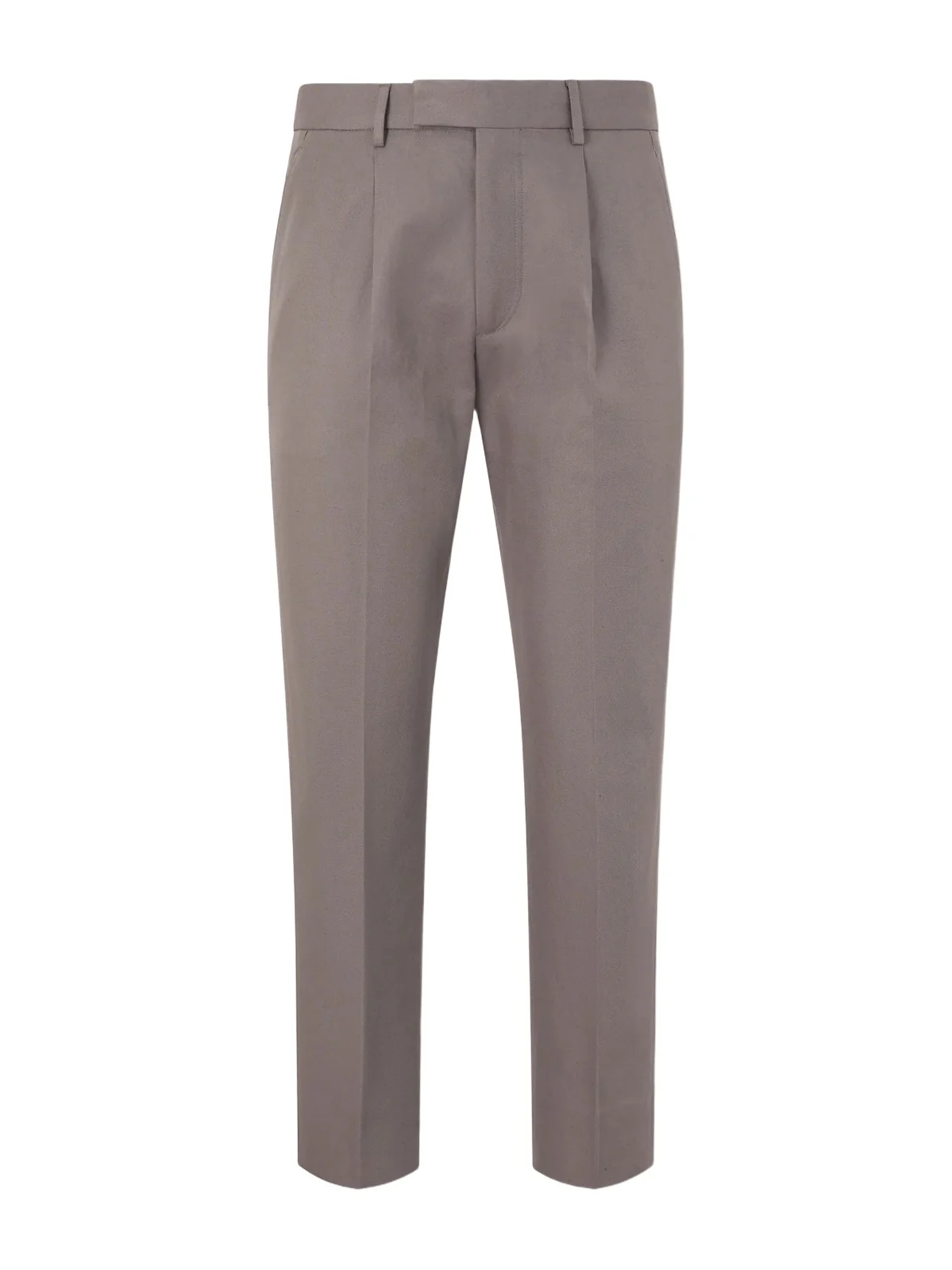 Zegna Pleated Cotton and Linen-Blend Trousers - Men