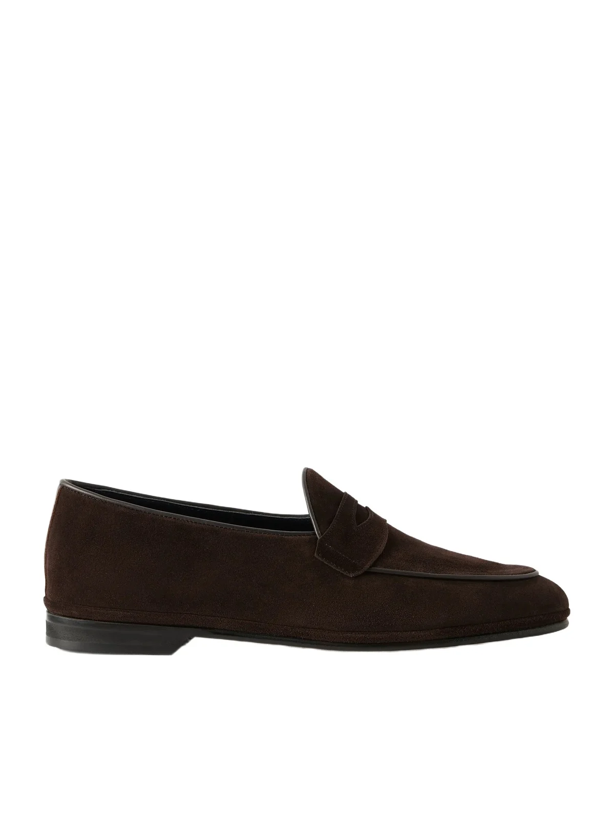 Suede Penny Loafers - Men