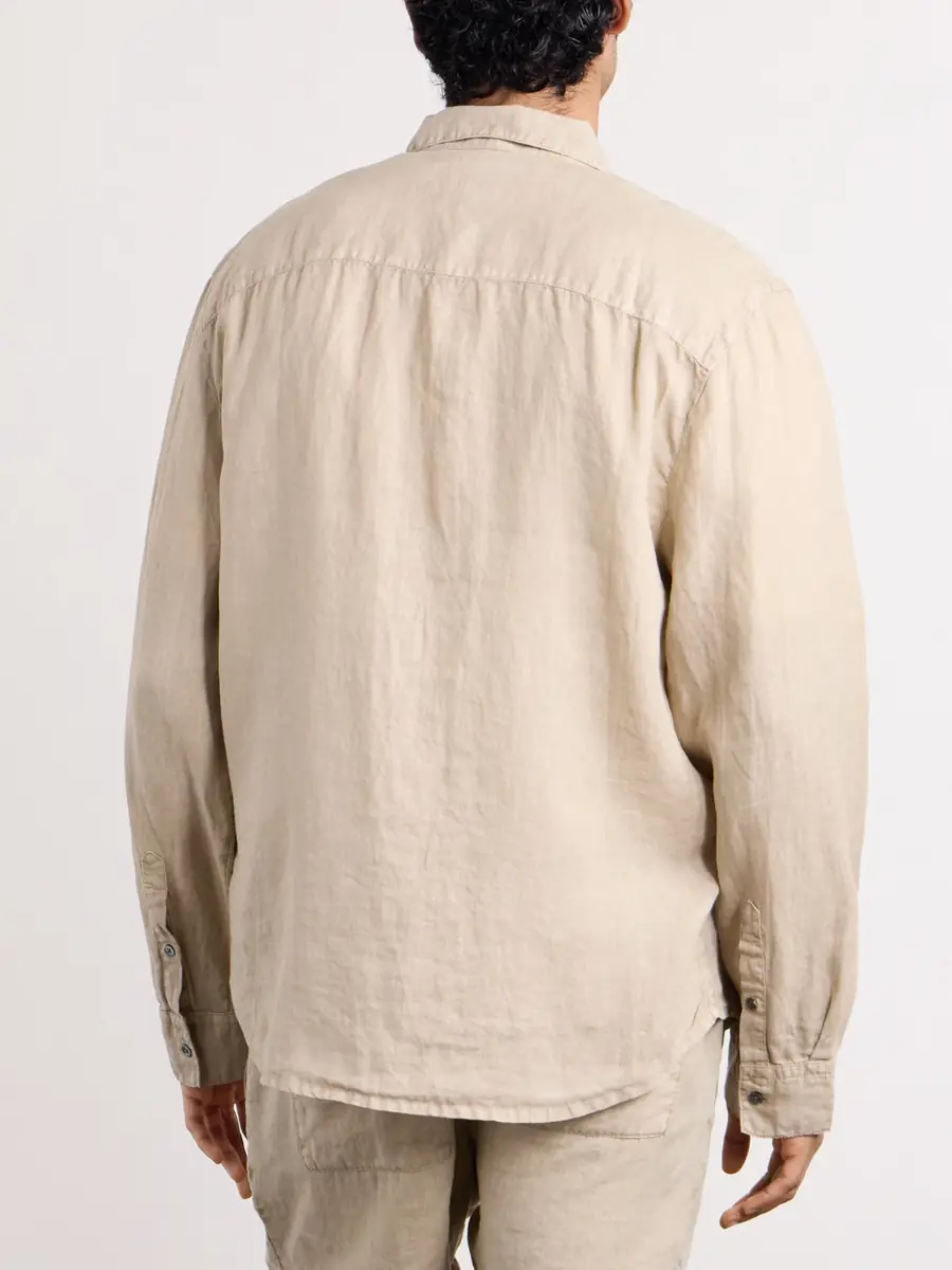 James Perse Linen Canvas Shirt - Men | Thumbnail 4