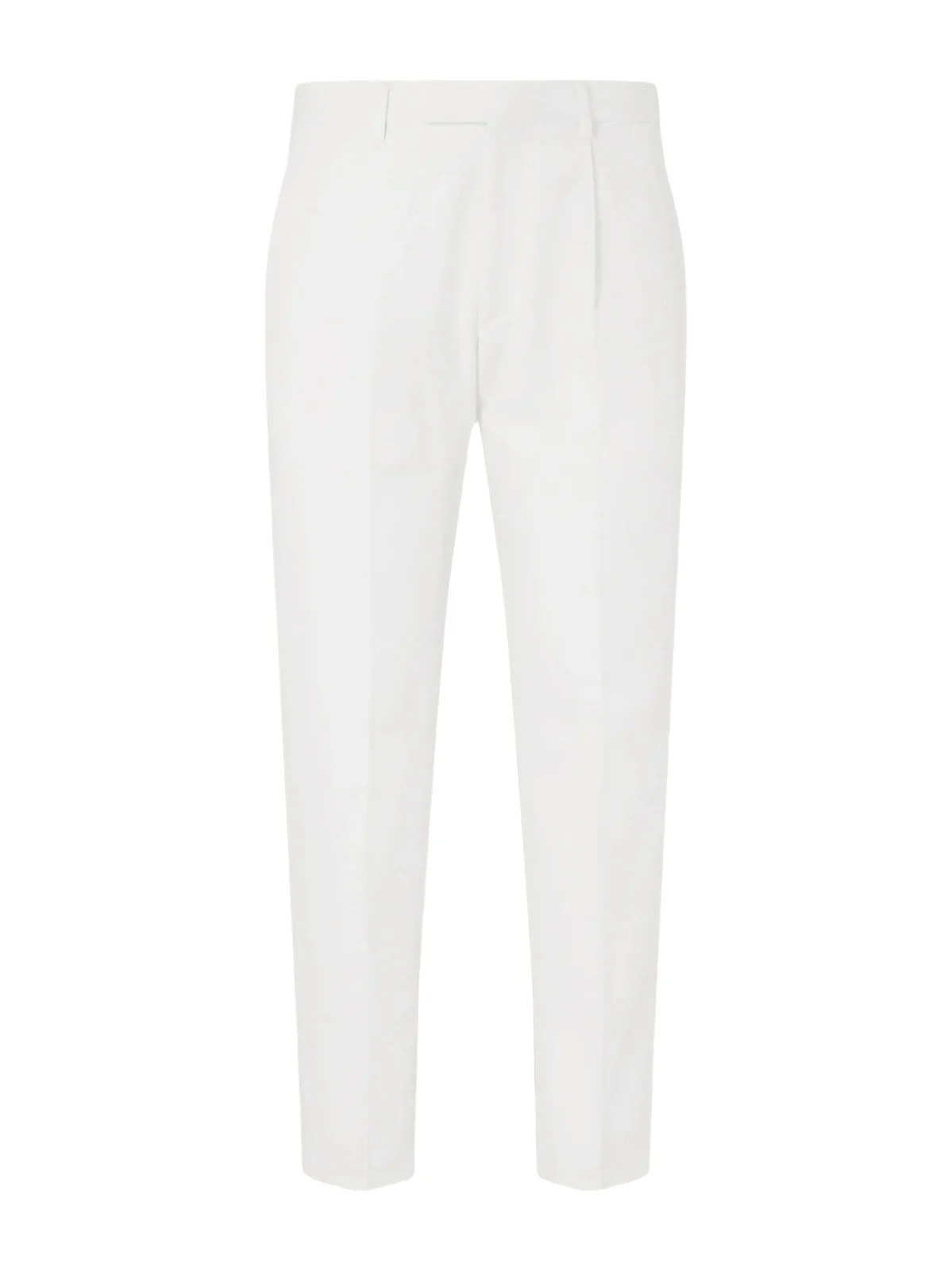 Zegna Pleated Cotton and Linen-Blend Trousers - Men