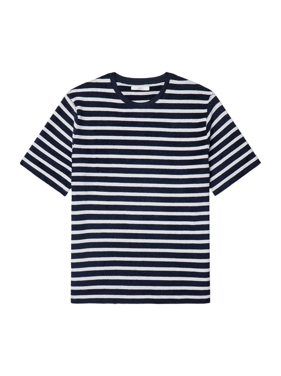 MR P. Striped Cotton-Terry T-Shirt - Men