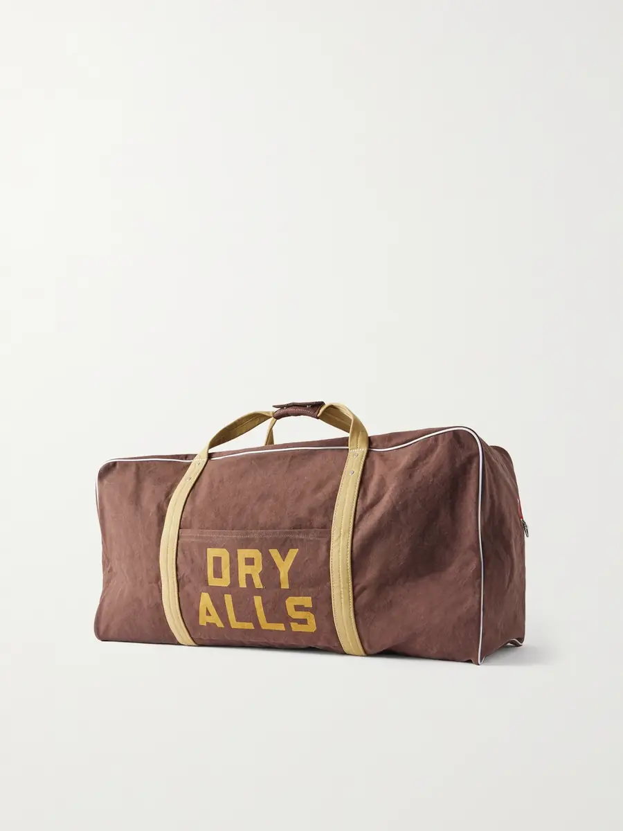 Human Made Boston Logo-Print Cotton-Canvas Weekend Bag - Men | Thumbnail 3 Human Made Boston Logo-Print Cotton-Canvas Weekend Bag - Men | Thumbnail 3