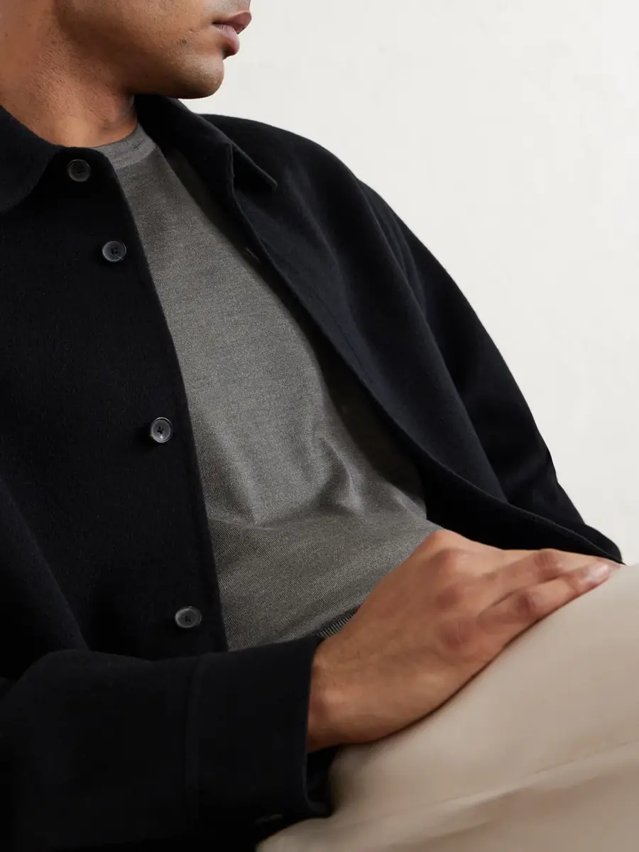 Zegna Cashmere and Silk-Blend Sweater - Men | Thumbnail 5