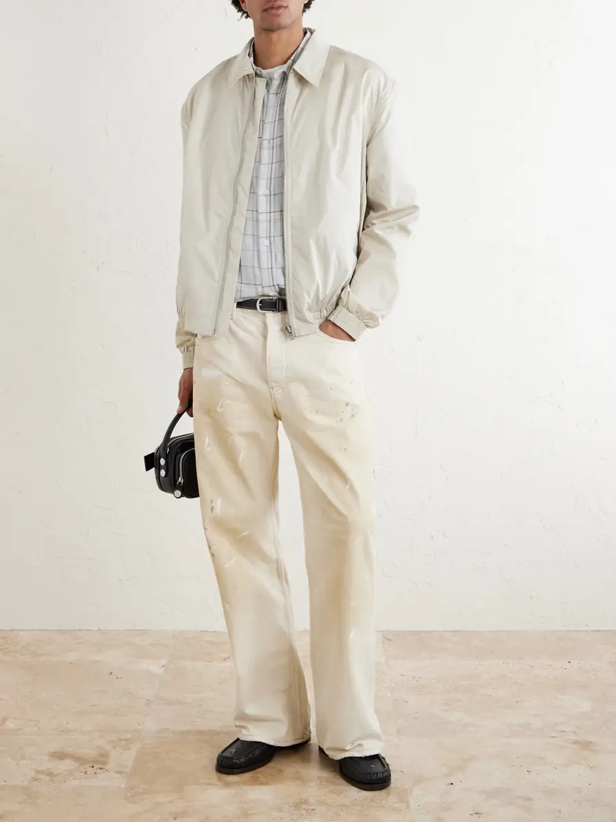 Acne Studios Paint-Splattered Straight-Leg Jeans - Men | Thumbnail 2 Acne Studios Paint-Splattered Straight-Leg Jeans - Men | Thumbnail 2