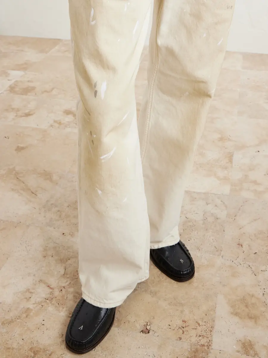 Acne Studios Paint-Splattered Straight-Leg Jeans - Men | Thumbnail 5 Acne Studios Paint-Splattered Straight-Leg Jeans - Men | Thumbnail 5