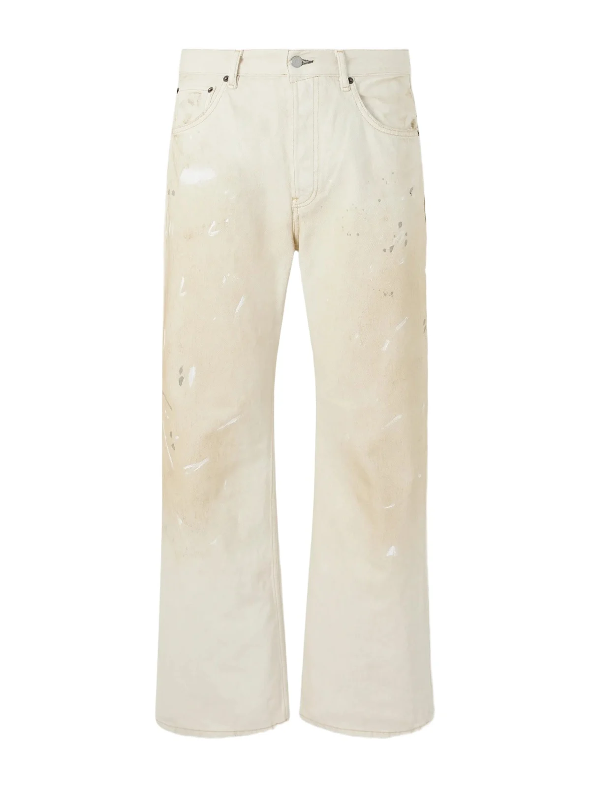 Acne Studios Paint-Splattered Straight-Leg Jeans - Men