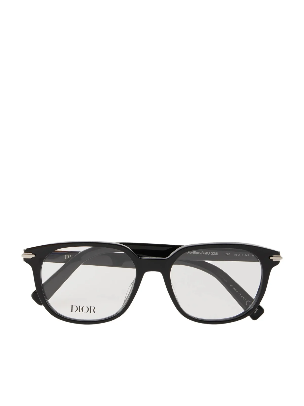 DIOR Eyewear DiorBlackSuitO S25l Rectangular Acetate Glasses - Men