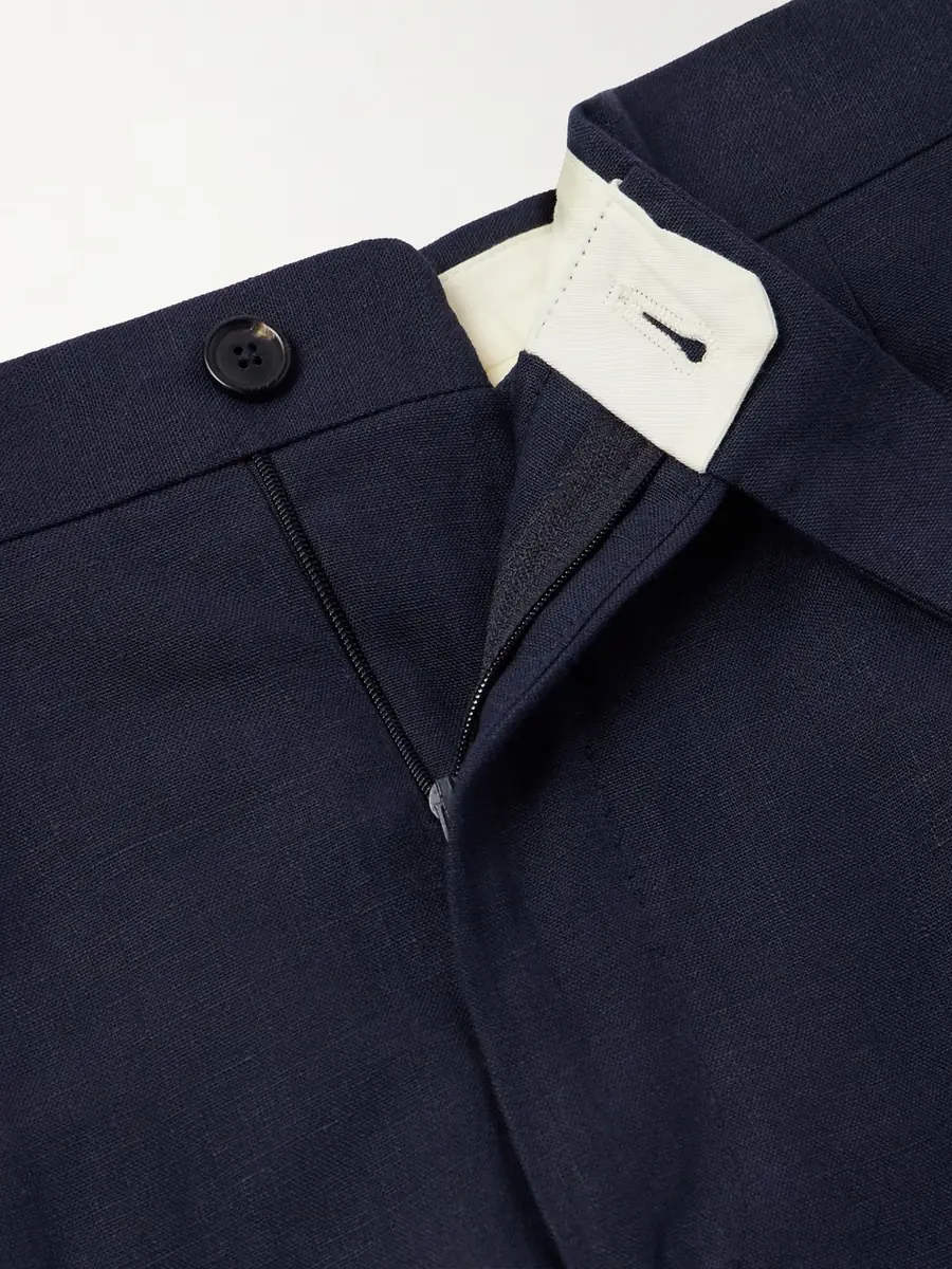 De Petrillo Straight-Leg Linen Shorts - Men | Thumbnail 5 De Petrillo Straight-Leg Linen Shorts - Men | Thumbnail 5