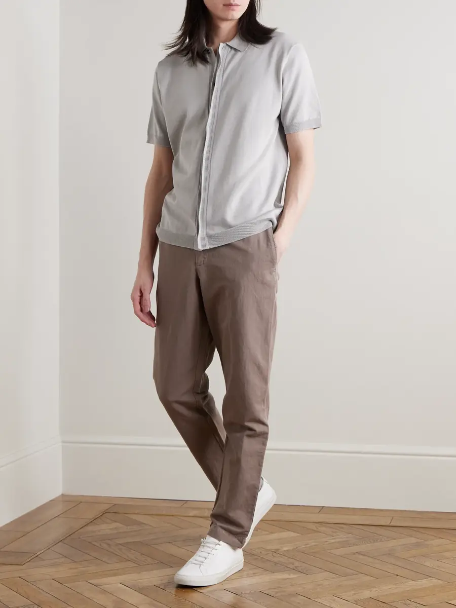 MR P. Organic Cotton and Silk-Blend Shirt - Men | Thumbnail 2 MR P. Organic Cotton and Silk-Blend Shirt - Men | Thumbnail 2