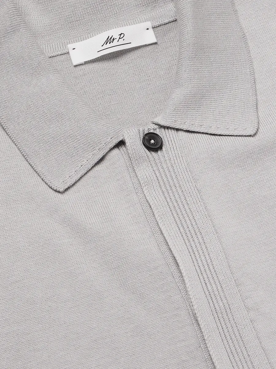 MR P. Organic Cotton and Silk-Blend Shirt - Men | Thumbnail 5 MR P. Organic Cotton and Silk-Blend Shirt - Men | Thumbnail 5