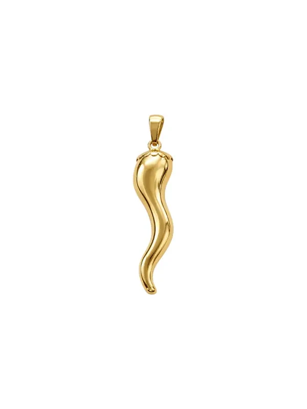 14K Gold Pepper Pendant