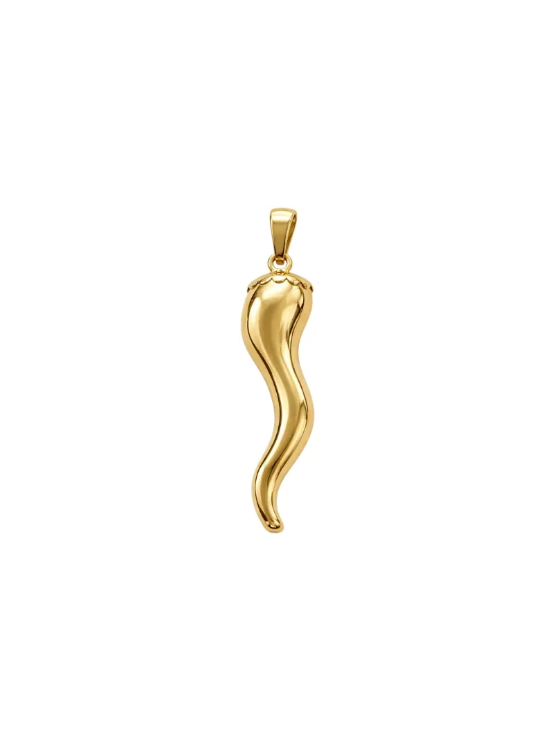 14K Gold Pepper Pendant
