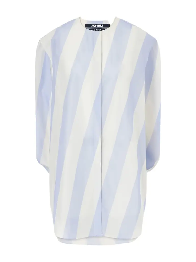 Jacquemus Berlingot Striped Cotton-blend Shirt Dress | Image 1 Jacquemus Berlingot Striped Cotton-blend Shirt Dress | Image 1