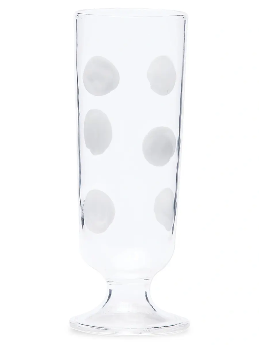Vietri Drop Champagne Glass
