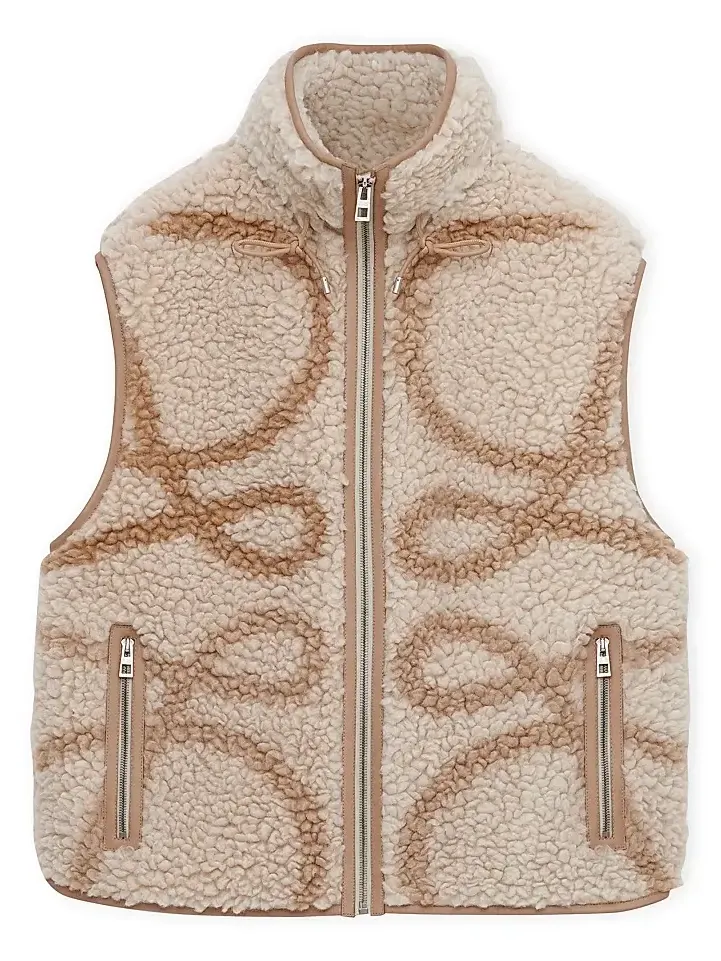 Loewe Men's Anagram Sherpa Vest