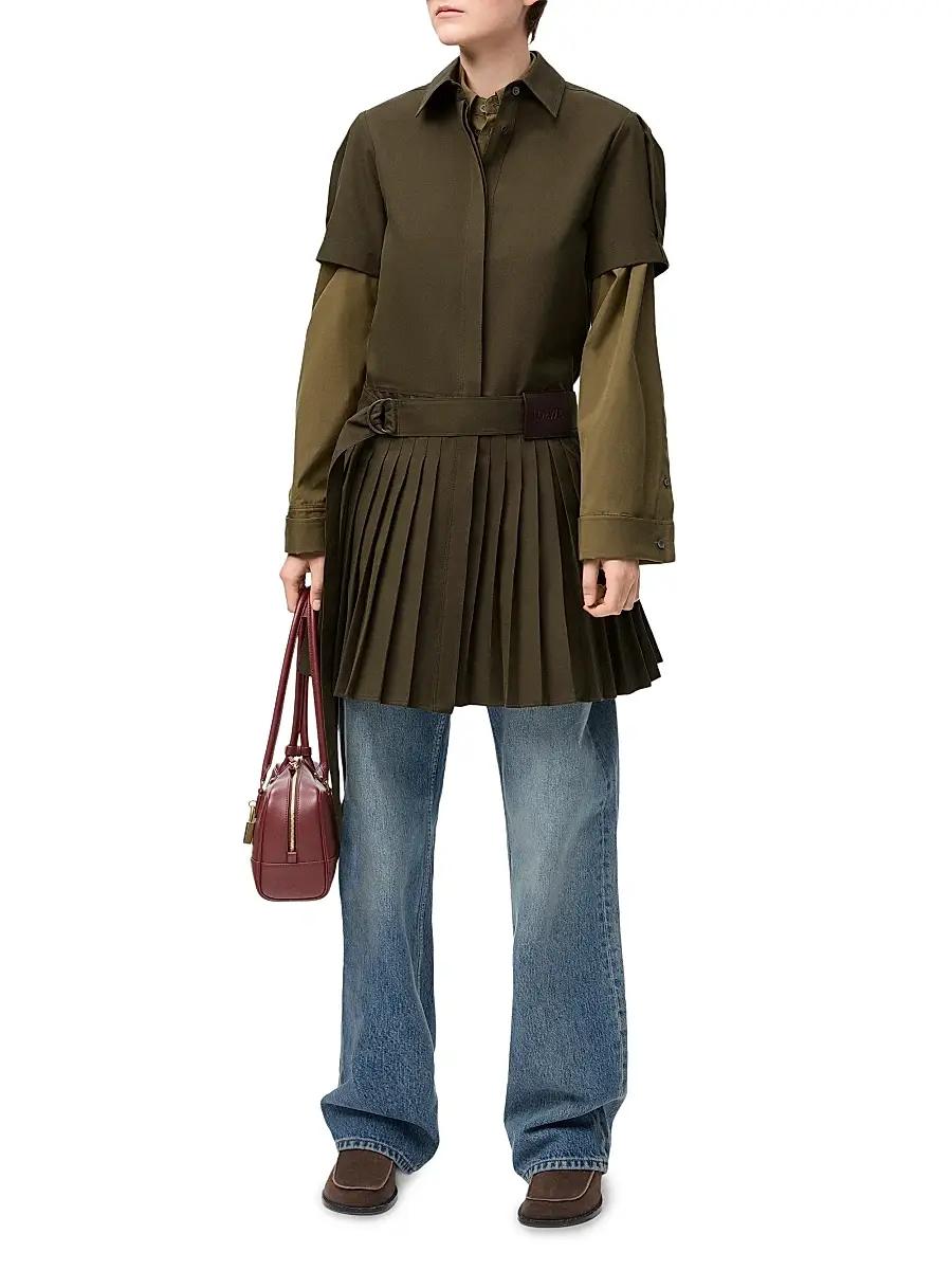Loewe Women's ?Anagram Wide-Leg Jeans | Thumbnail 2 Loewe Women's ?Anagram Wide-Leg Jeans | Thumbnail 2