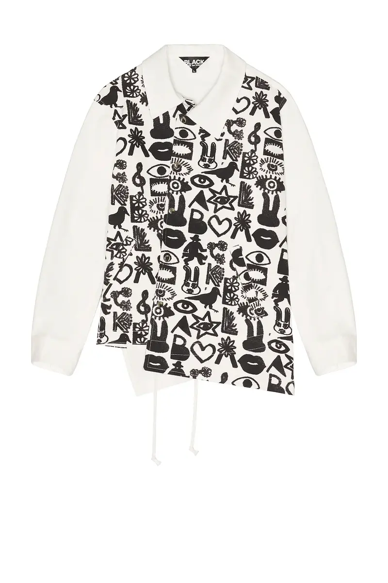COMME des GARCONS BLACK x Filip Pagowski Printed Shirt | Thumbnail 6 COMME des GARCONS BLACK x Filip Pagowski Printed Shirt | Thumbnail 6