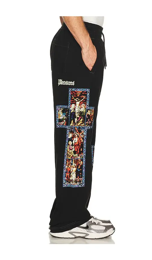 Pleasures Blasphemy Cotton Pants | Thumbnail 2