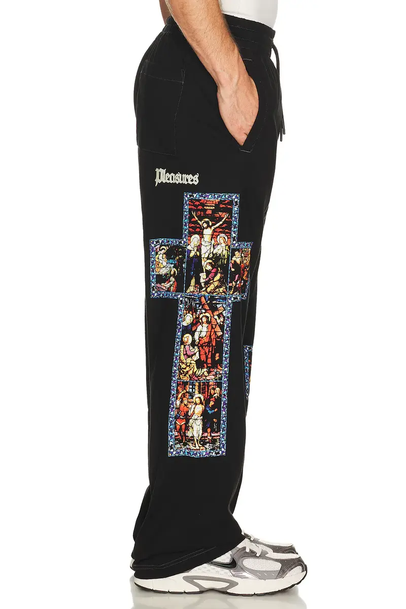 Pleasures Blasphemy Cotton Pants | Thumbnail 4