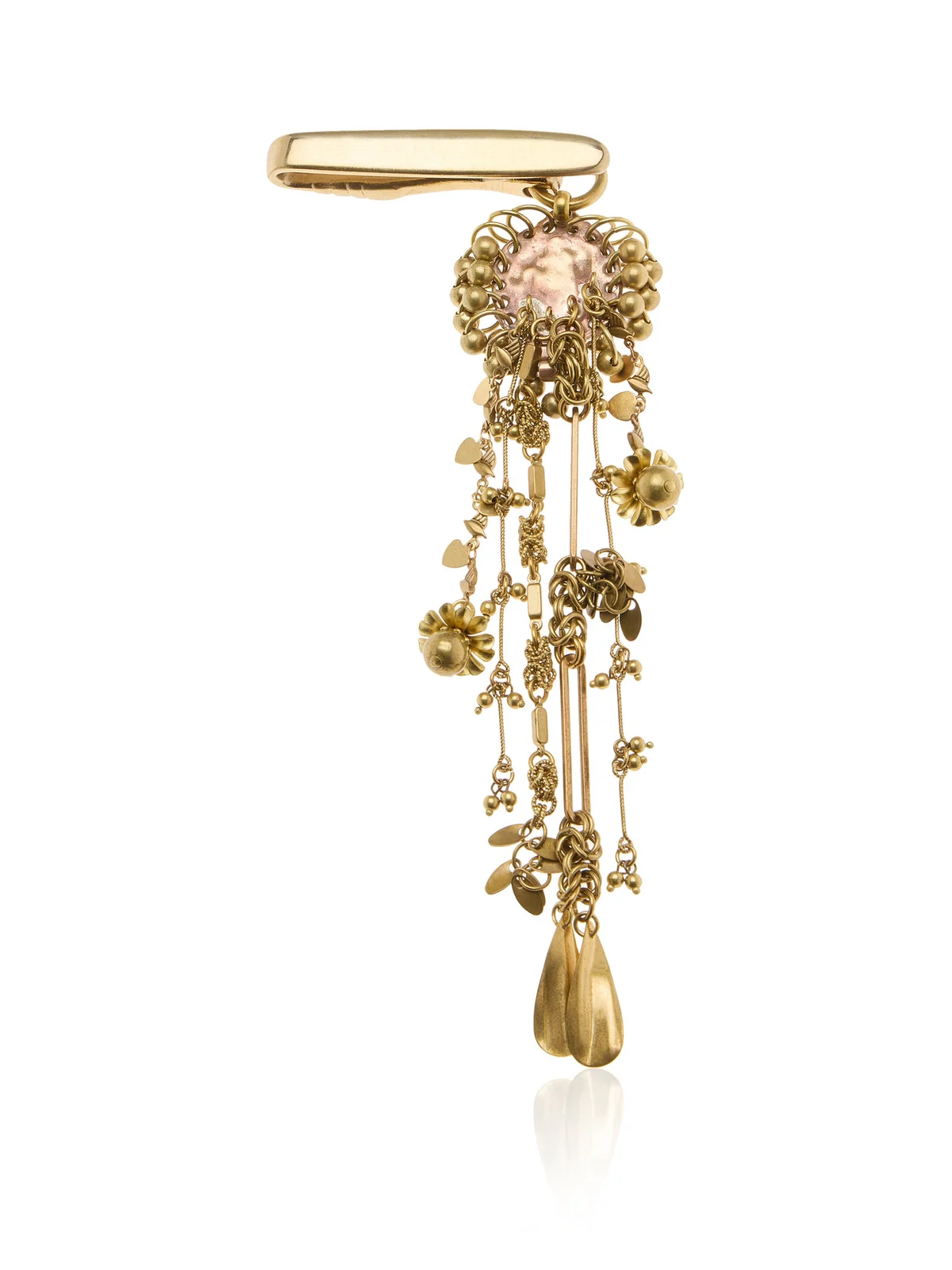 Dries Van Noten Fringe Clip Brooch