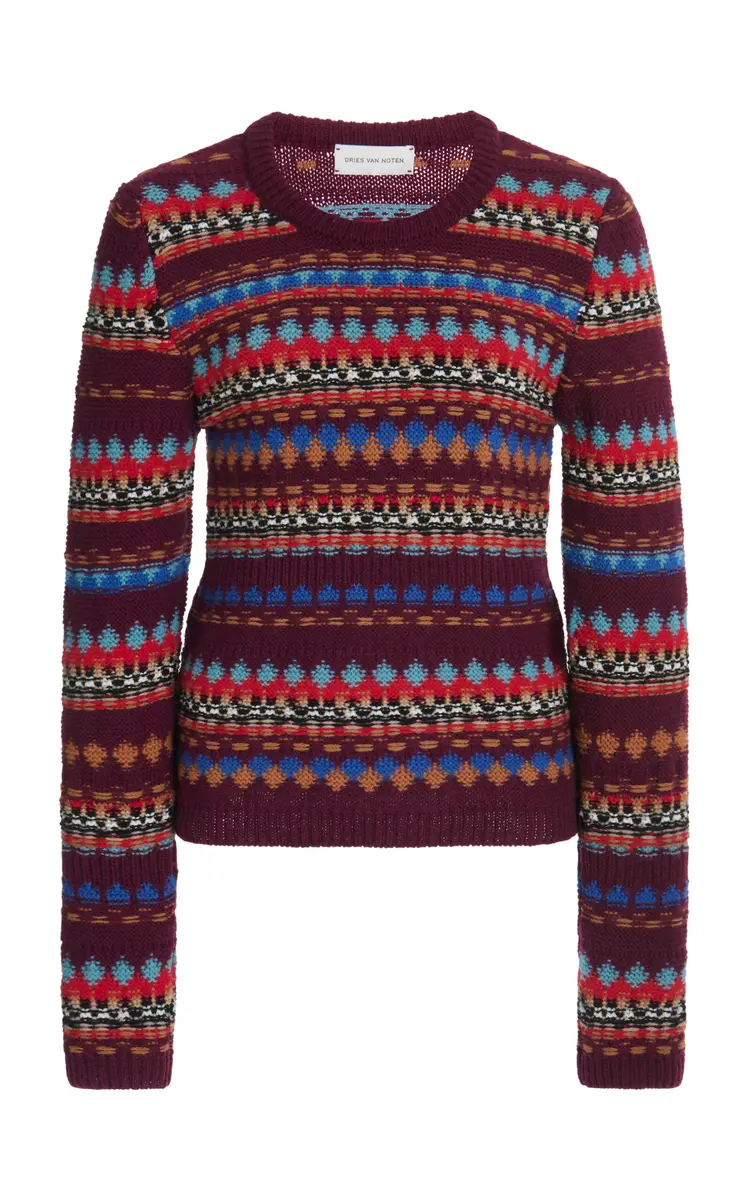 Dries Van Noten Tedd Wool Sweater