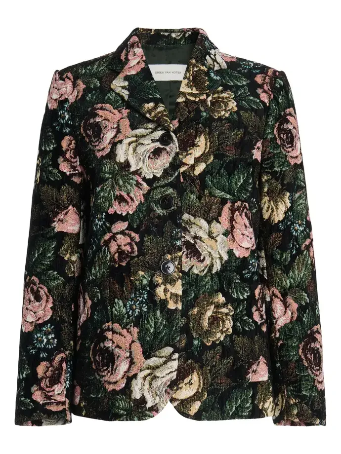 Dries Van Noten Brea Floral Jacket